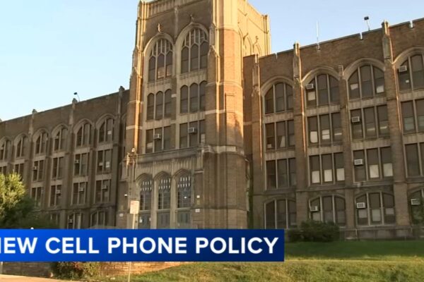 Concerns about Olney High School's new policy to store students' cell phones in outdoor lockers
