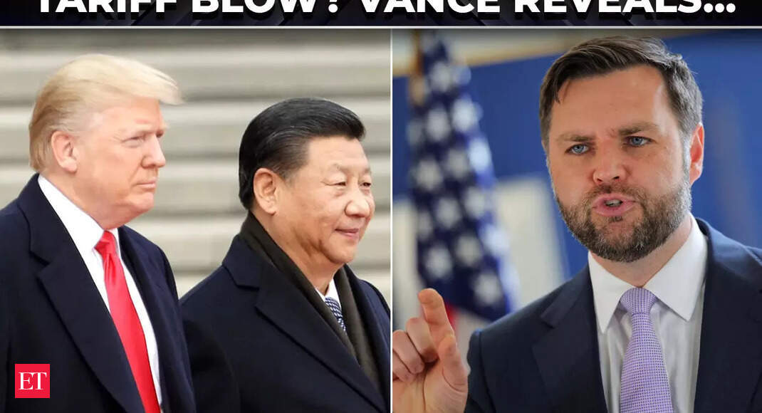 'Trump thinking about it': Vance drops bombshell, hints China next to face Russian oil tariff blow - The Economic Times Video