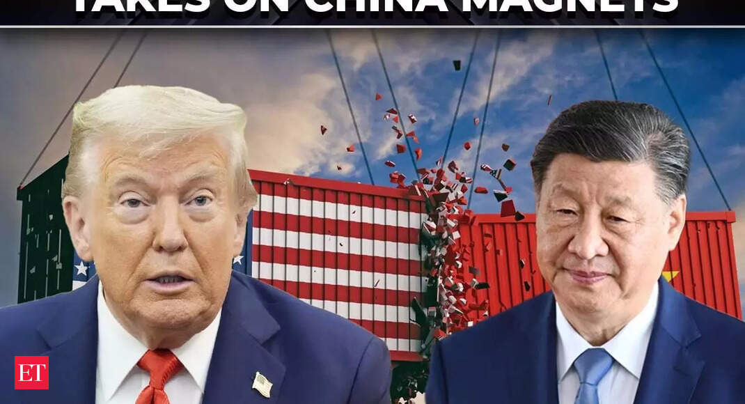 ‘China must give us magnets’: Trump warns of 200% tariffs amid trade dispute - The Economic Times Video