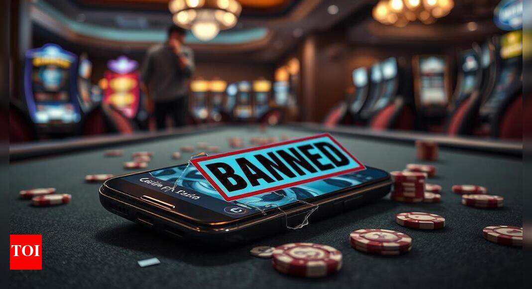 Banned Betting Apps India: Online gaming bill: 5 apps banned in 2025 for promoting gambling activities |