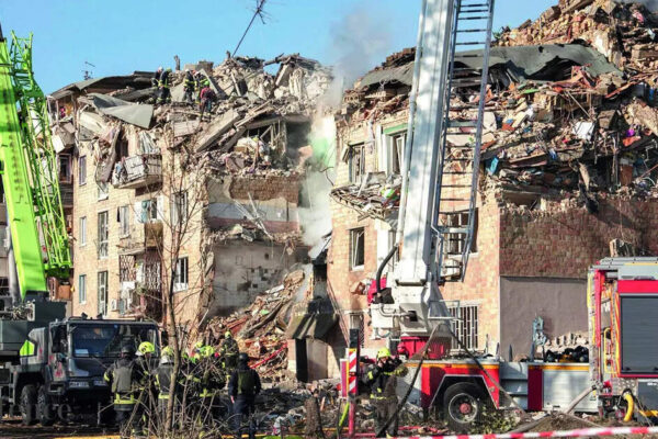 EU and UK offices struck, 18 killed as Russian air strikes pound Ukraine