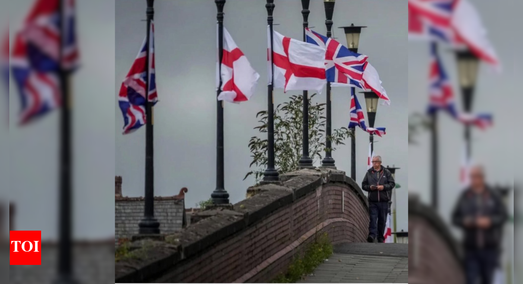 Elon Musk, Tommy Robinson, and Union Flags: British 'patriots' are hanging flags - to protest 'illegal immigrants' | World News