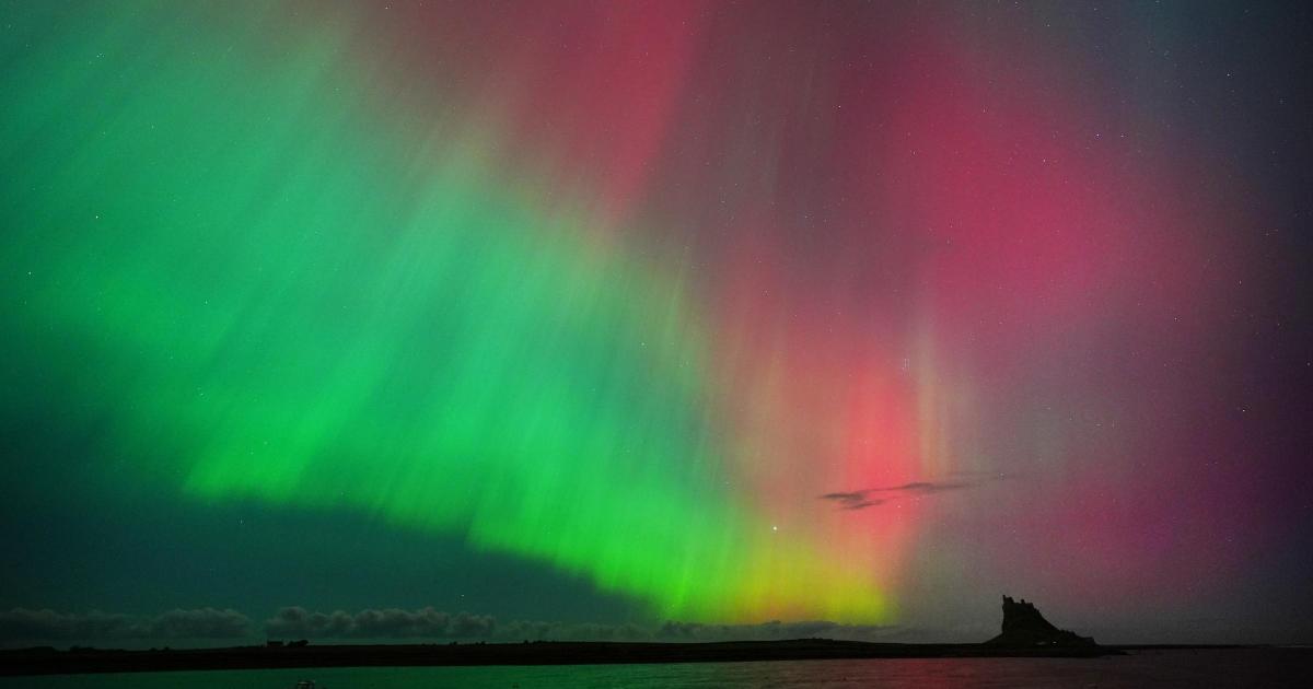 Northern Lights to be visible in the UK this weekend