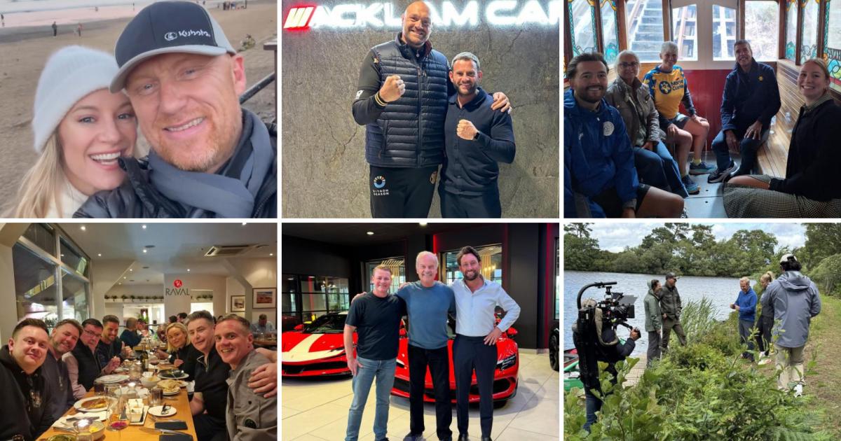 Celebrities spotted across North East in 2025 so far