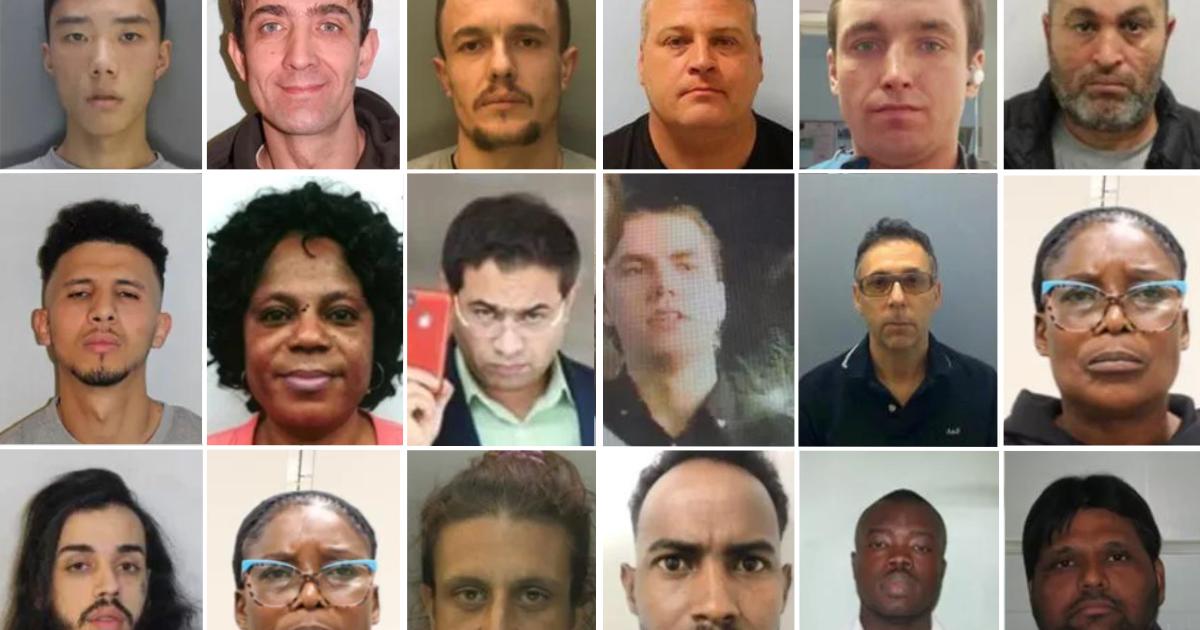 Crimestoppers' most wanted in London as of September 2025