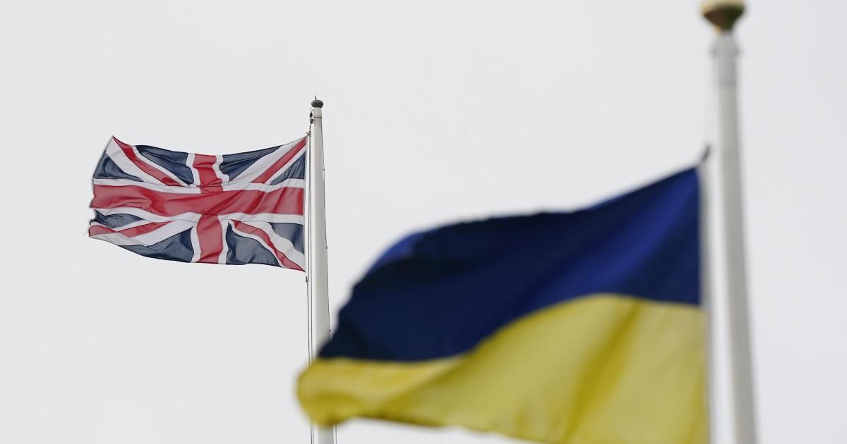 Flying Ukraine flags ‘a visible symbol of UK’s unwavering support’ – Government