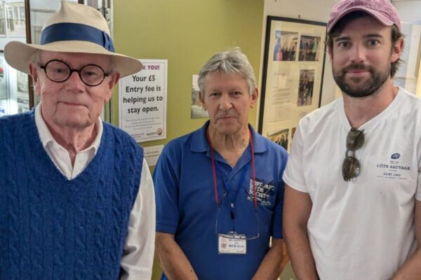 Jack and Michael Whitehall spotted in Isle of Wight museum