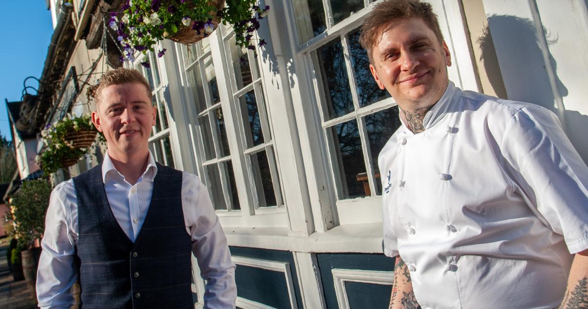 The Peacock Inn in Chelsworth among best country pubs