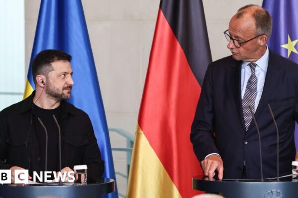 European leaders tentatively hopeful after call with Trump ahead of Ukraine summit