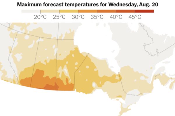 Heat Wave Forecast: Tracking High Temperatures in Canada