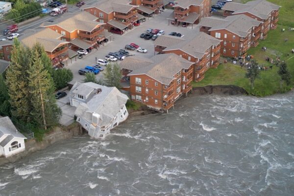 "Glacial outburst" flooding destroys at least 2 buildings, prompts evacuations in Alaskan capital of Juneau