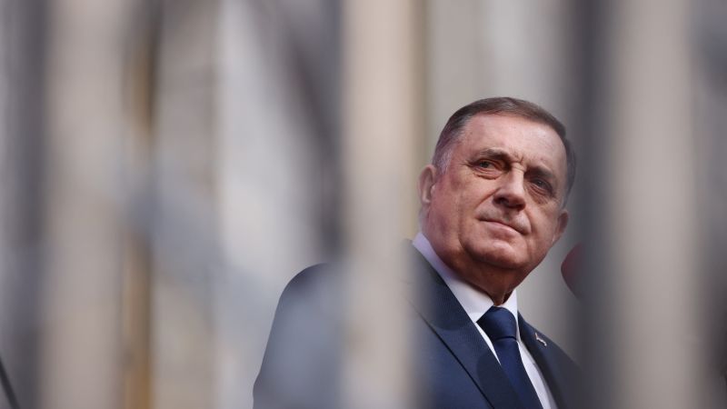 Milorad Dodik: In a tiny European statelet, a Putin ally is running out of road