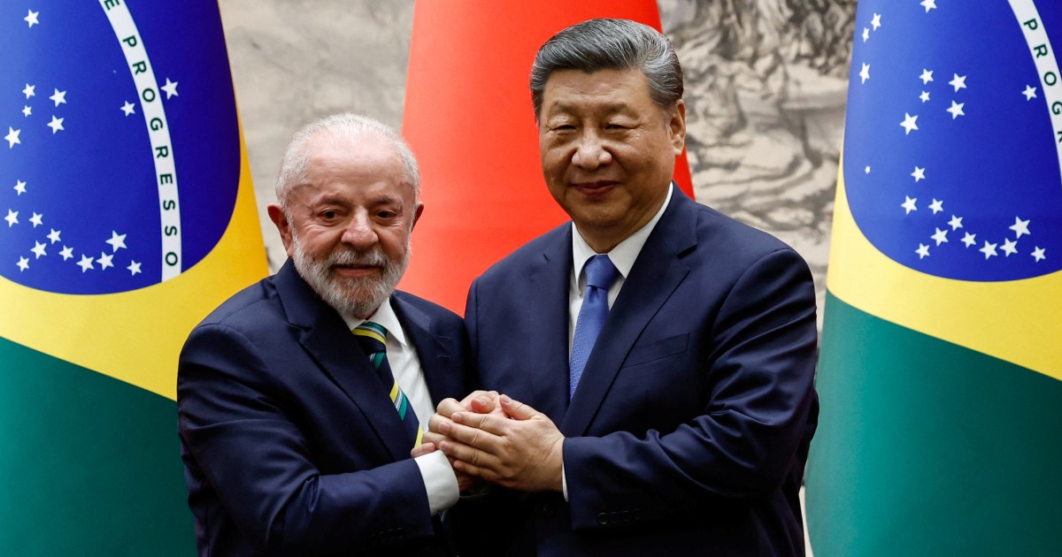 China, Brazil can be models of ‘self-reliance’ for Global South, Xi says | Business and Economy News