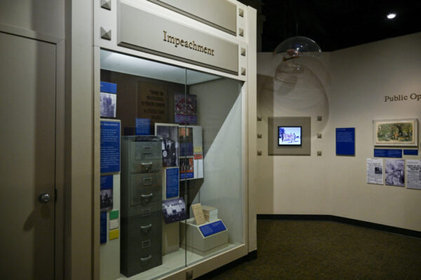 American history museum removes Trump's name from impeachment exhibit