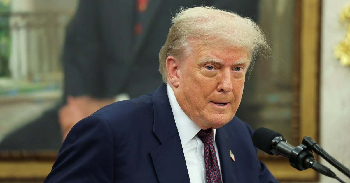 Trump announces 100 percent tariff on semiconductor imports | Donald Trump News