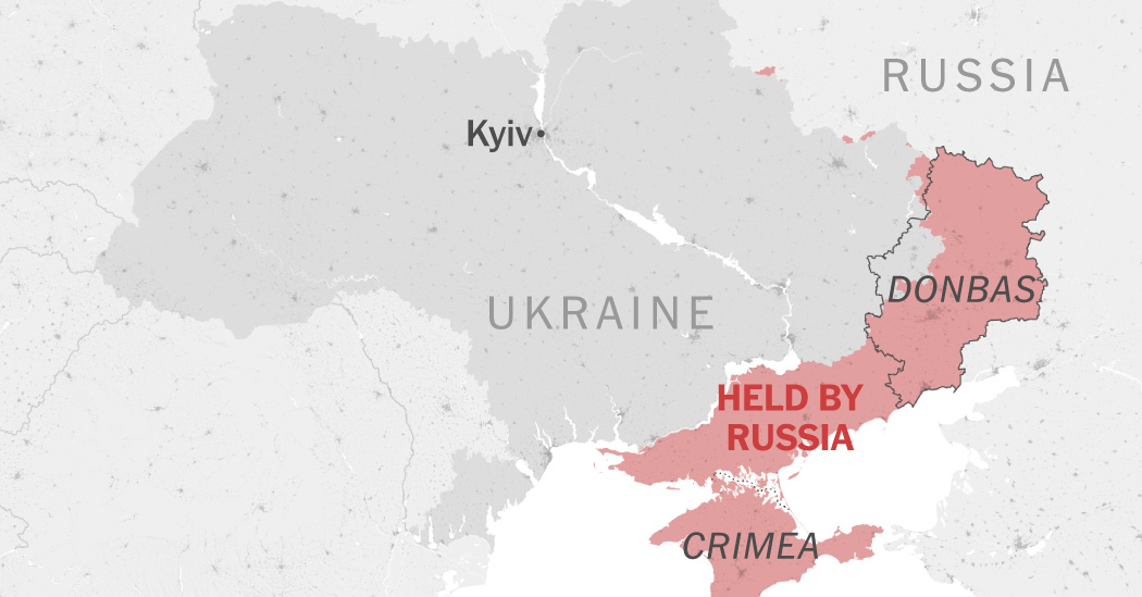 Maps: How Ukraine’s Frontline Has Moved