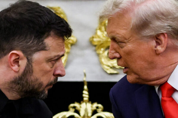 U.S. President Trump meets with Ukrainian President Zelenskiy and European leaders, in Washington, D.C.