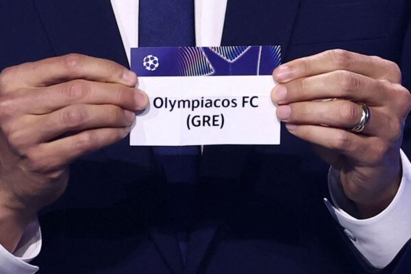 Olympiakos draws elite opposition in Champions League League Phase