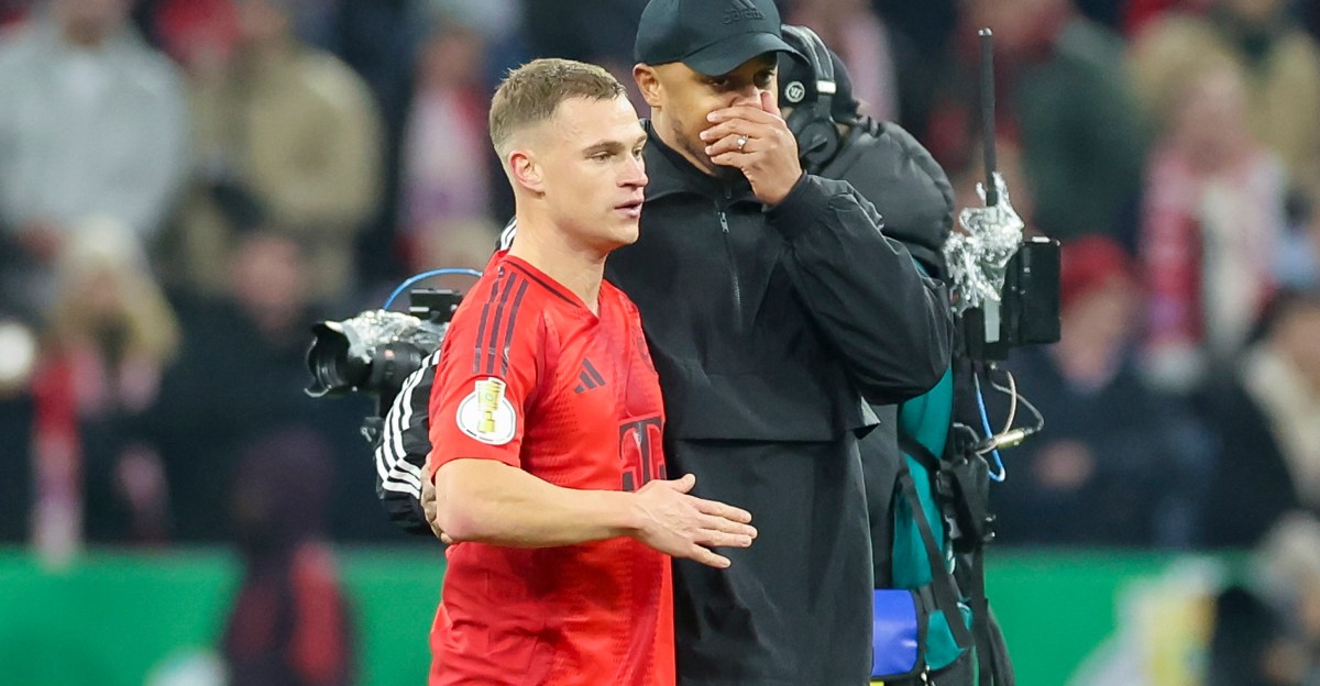 Vincent Kompany doesn’t model his tactics for Kimmich from Germany NT