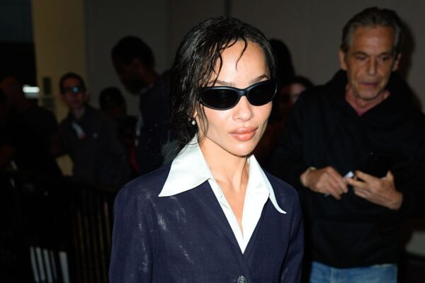 Zoë Kravitz Takes Fashion Cues From Lenny