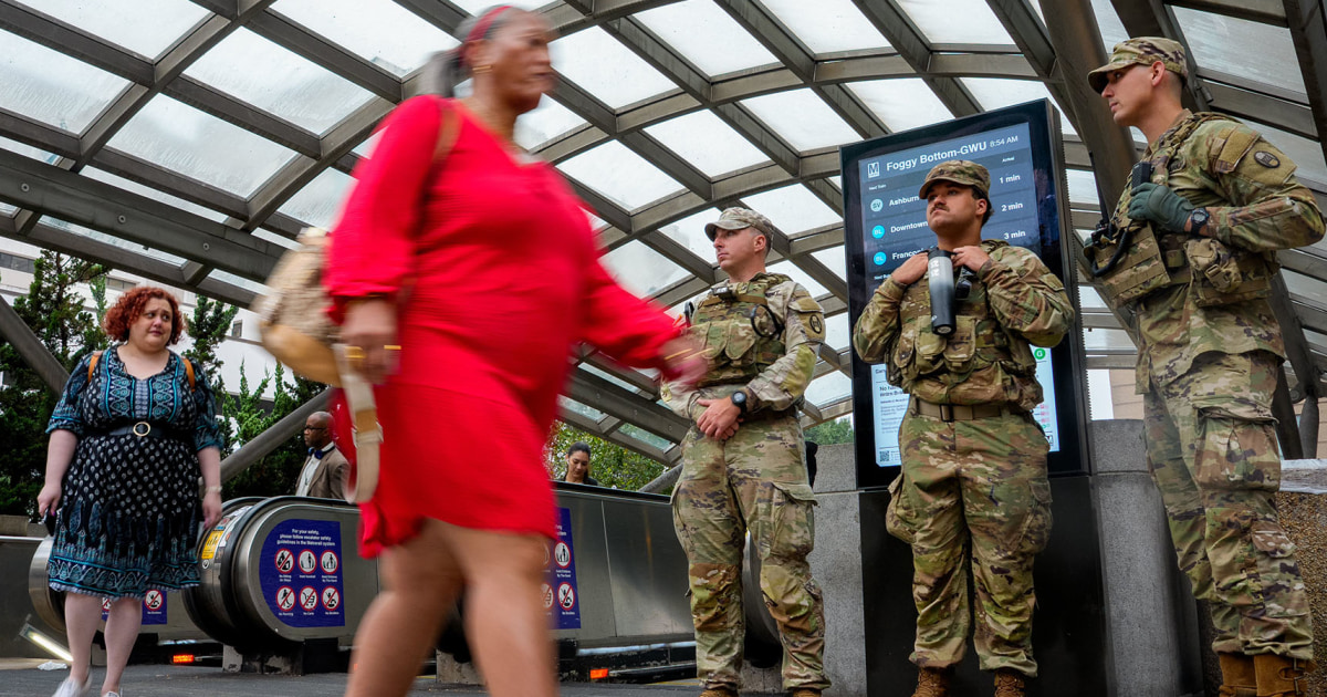 Military officers shifted to prosecute local D.C. crimes amid Trump takeover