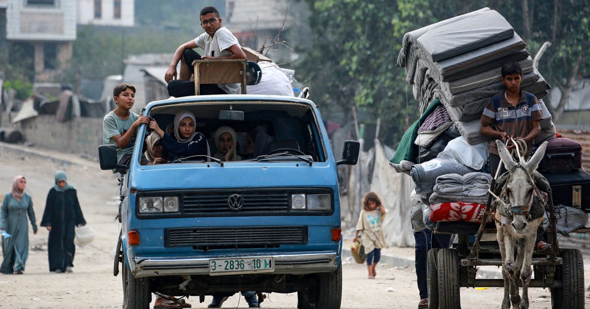 Israeli offensive bears down on Gaza, leaving fleeing Palestinians with few options