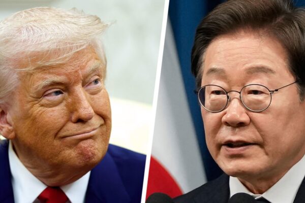 South Korea's Lee meets with Trump, promising to 'Make America Shipbuilding Great Again'