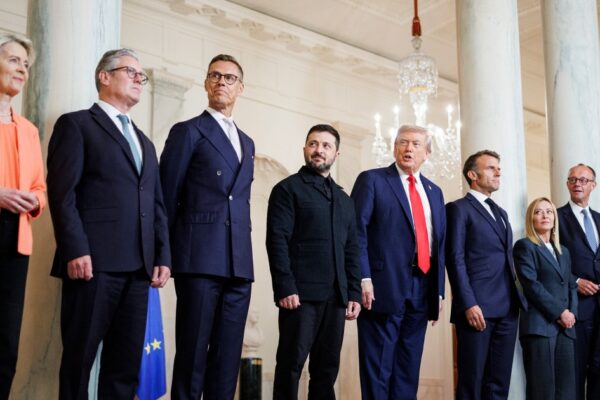 Trump and Zelenskyy's meeting with European leaders marks a historic moment