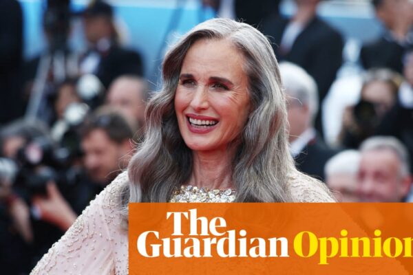 Celebrities like Andie MacDowell and Pamela Anderson are all for the grey revolution – are older women caring less about what people think? | Natasha Ginnivan