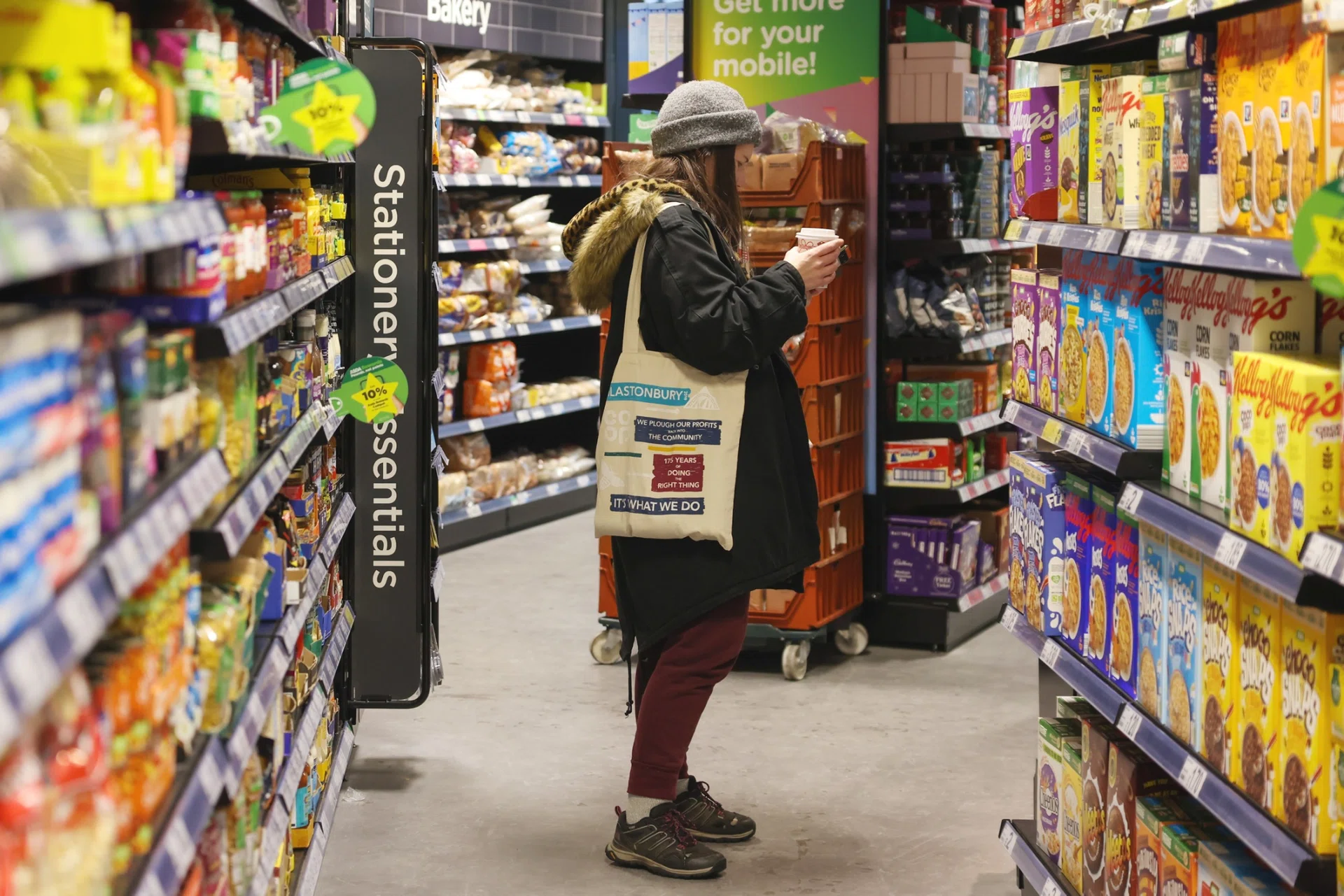 Rising UK food sales driven by inflation not demand: BRC