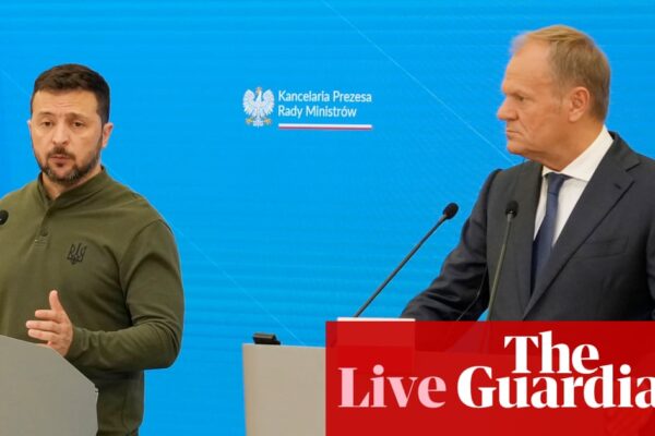 Ukraine conflict could be ‘frozen’ sooner rather than later, says Poland’s Tusk after talk with Zelenskyy – Europe live | Europe