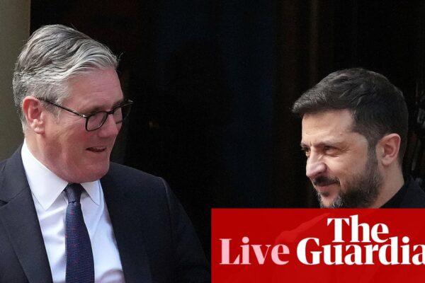 Keir Starmer to host Volodymyr Zelenskyy at Downing Street – UK politics live | Politics