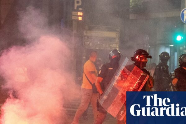 Dozens injured in Serbia as protesters clash with pro-government supporters | Serbia
