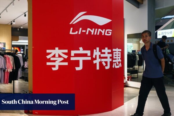 Li Ning’s interim profit dips 11% amid tough competition in mainland’s sportswear market