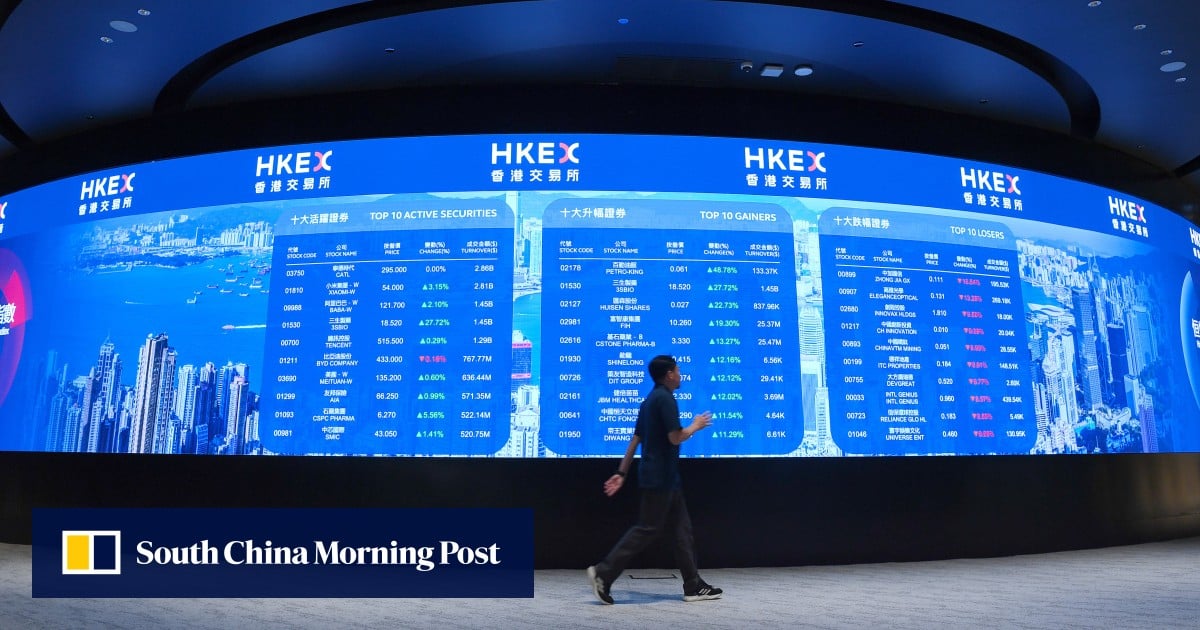 HKEX’s first-half profit soars 39% to record HK$8.52 billion on IPO boom, trading volume