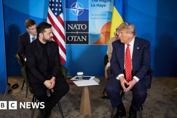 Ukraine will not give up land, Zelensky says ahead of Trump-Putin meeting