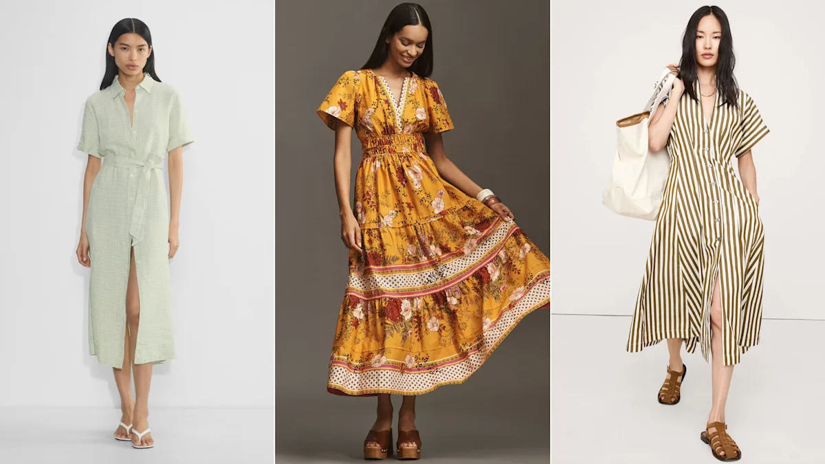 12 best dresses to conceal and flatter your arms, according to a fashion expert