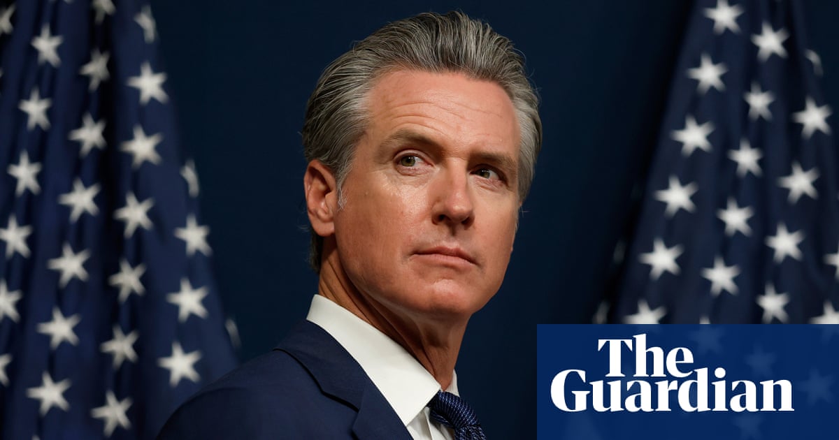 ‘No-holds-barred fight’: California’s governor takes off his gloves to punch back at Trump | California
