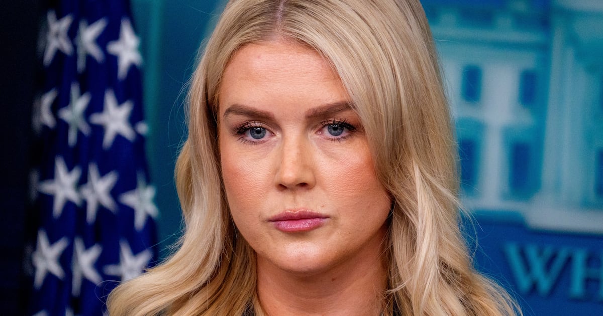 MSNBC Host Says Karoline Leavitt Looked ‘Ashen’ in Alaska Following Putin Meeting