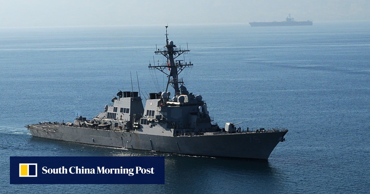 Chinese military ‘warns off’ US destroyer from South China Sea’s Scarborough Shoal