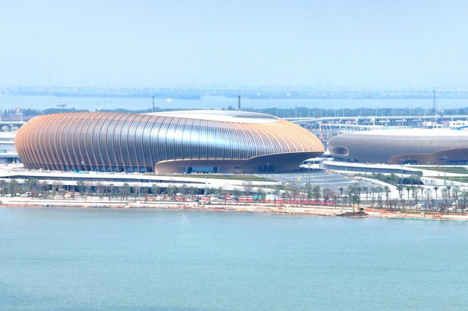 Guangzhou's Greater Bay Area sports center debuts