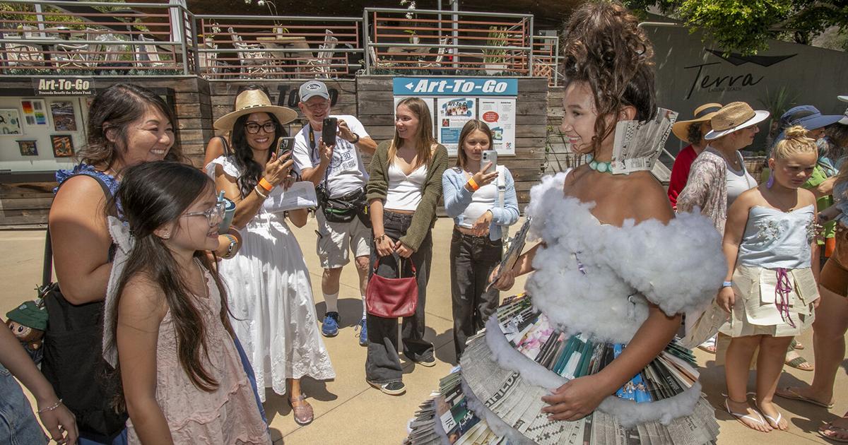 Fashion with purpose: Local artists turn trash into couture at Festival of Arts | Arts