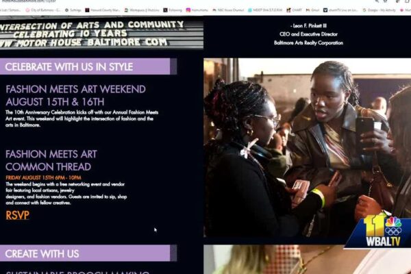"Fashion Meets Art" Weekend: Celebrating Baltimore fashion