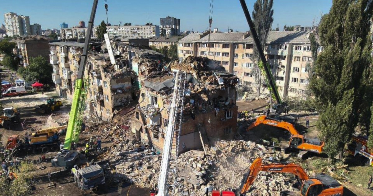 Russian Strike On Kyiv Kills 22 People In A Single Building