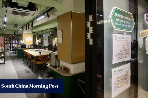 First halal kitchen in new Hong Kong community living room for ethnic minority groups First halal kitchen in new Hong Kong community living room for ethnic minority groups