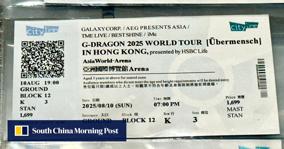 12 arrested for allegedly selling fake G-Dragon, G.E.M. concert tickets in Hong Kong