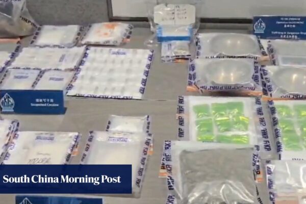 Hong Kong police drug crackdown snares 418, with boy, 13, youngest arrested