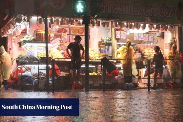 Record-breaking deluge in Hong Kong wreaks havoc with 11-hour black rainstorm signal