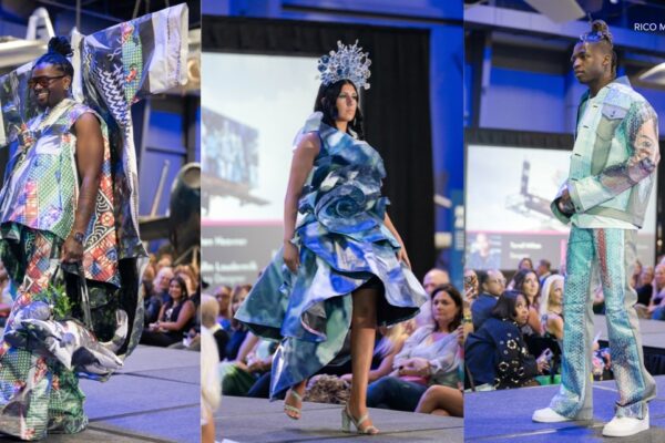 ArtPop's upcycled show transforms billboards of aft to fashion