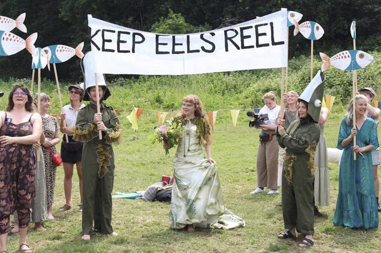 Meet the activists marrying their local river as part of Extinction Rebellion’s Dirty Water Campaign